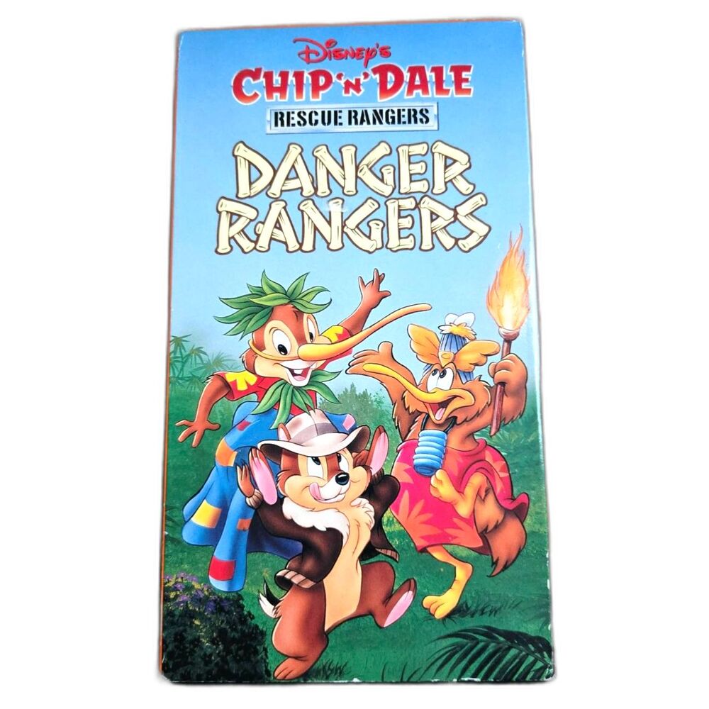 Chip 'n Dale Rescue Rangers: Danger Rangers VHS Disney Animated Adventure